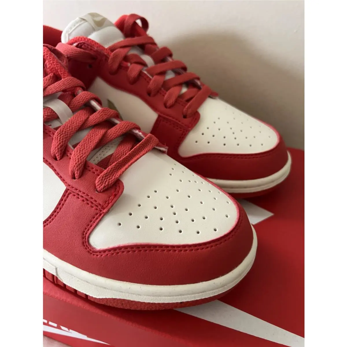 Nike shoes - Nike Dunk Low Next Nature - DD1873-602 - Light Crimson/Team Gold/Sail 3