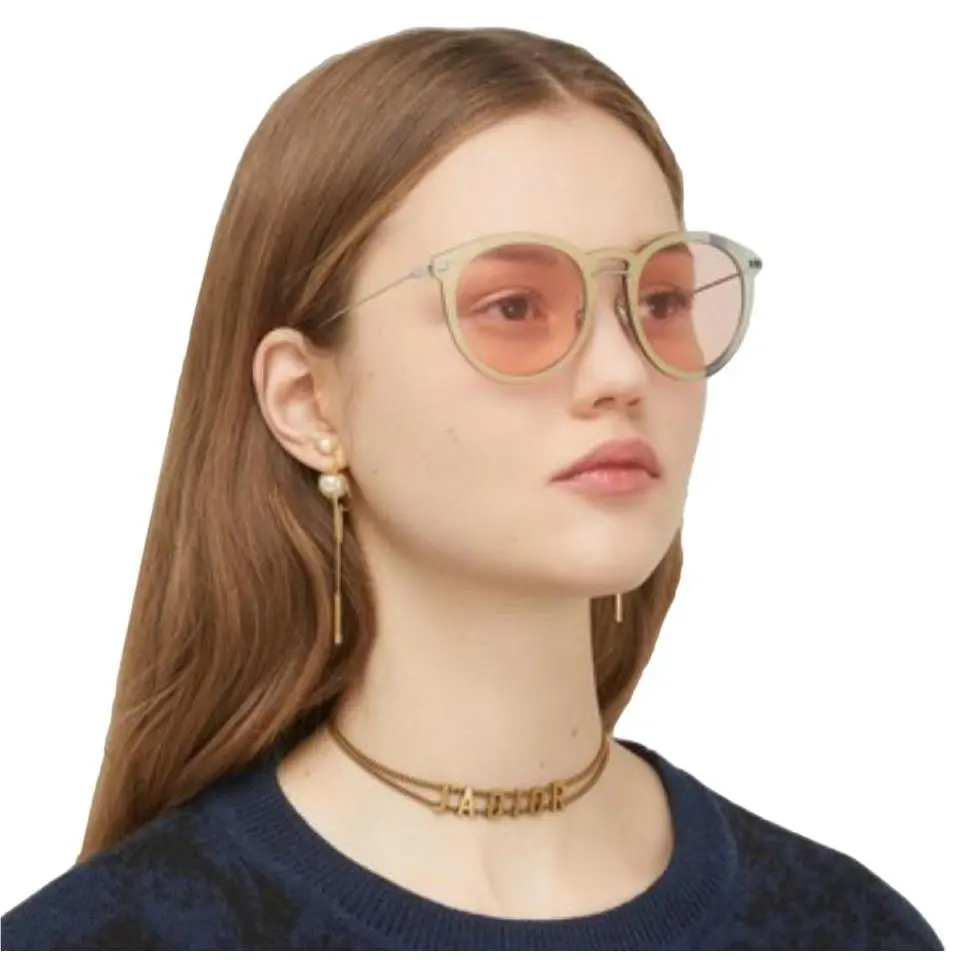Dior Ultimef-xwljw (no Case) Christian Dior Diorultimef-xwljw NO Case Sunglasses 53mm - Frame: Red Gold /, Lens: Pink