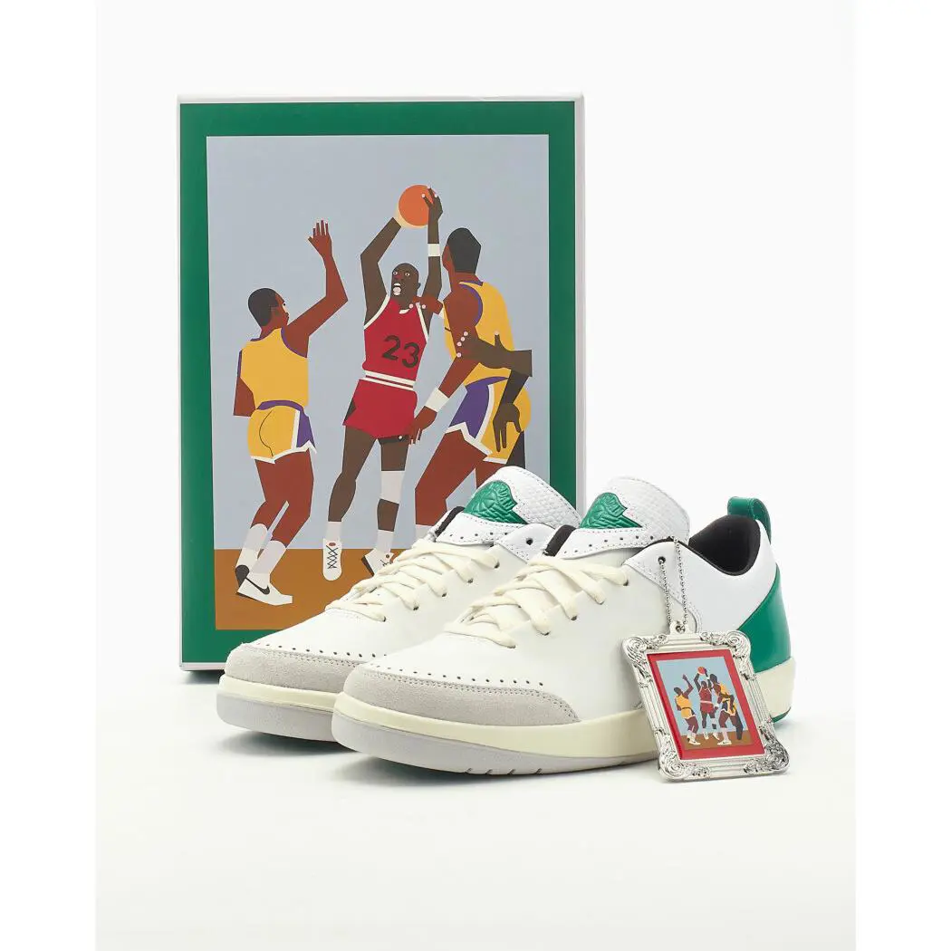 Nike shoes - Air Jordan 2 - Air - DQ0560 160 - Green 1