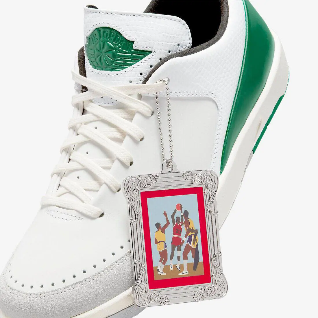 Nike shoes - Air Jordan 2 - Air - DQ0560 160 - Green 4