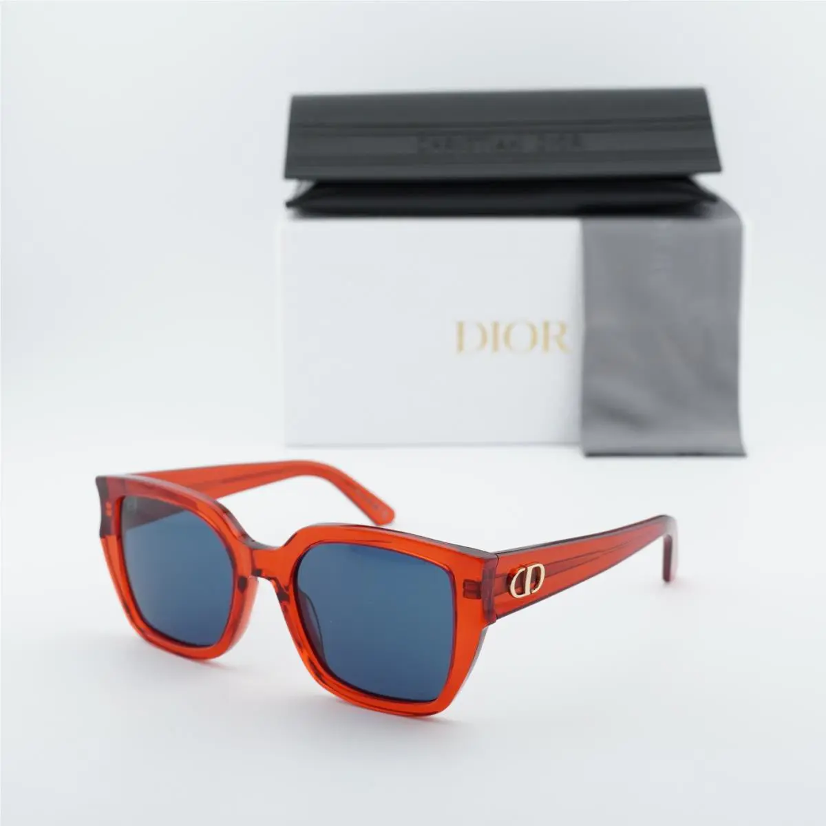 glow S1I 35B0 Shiny Red/blue 53-20-140 Sunglasses by Dior