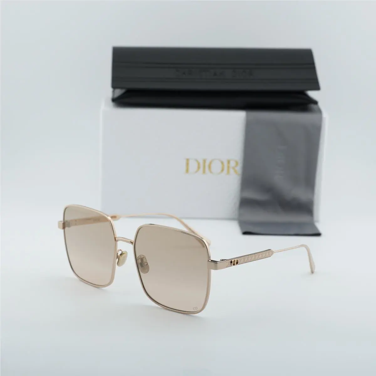 cannage S1U D0L6 Shiny Pink/pink Mirror 59-18-140 Sunglasses by Dior