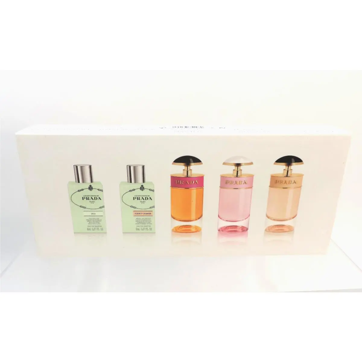 The Prada Miniatures Collection 5 Pieces Gift Set 7 ML 8 ML Candy