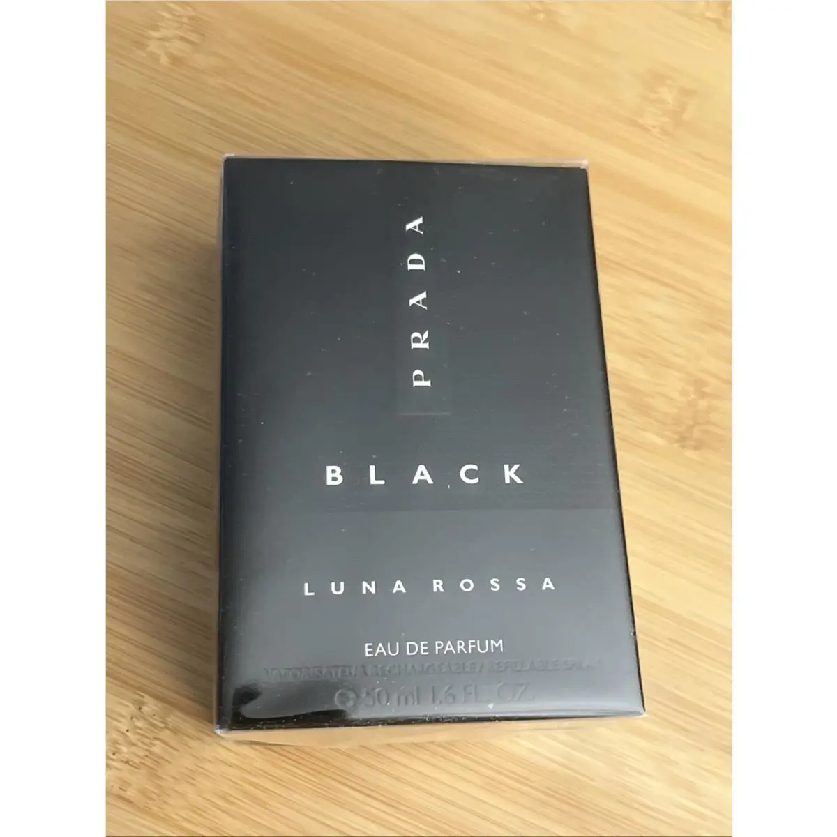 Prada Black Luna Rossa Eau DE Parfum 50ml./1.6 Oz. Sensual Scent “authentic”