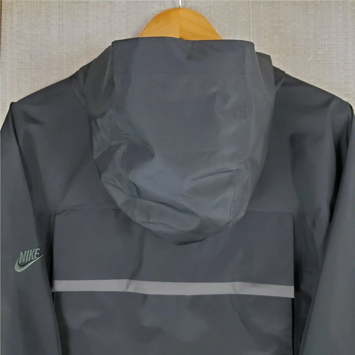 Nike clothing - golf casual jacket coat windbreaker swoosh nike fit full zip waterproof windproof vintage performance sportswear wicking breathable 2023 nba all star game storm fit advanvced goretex gore tex salt - Black 11