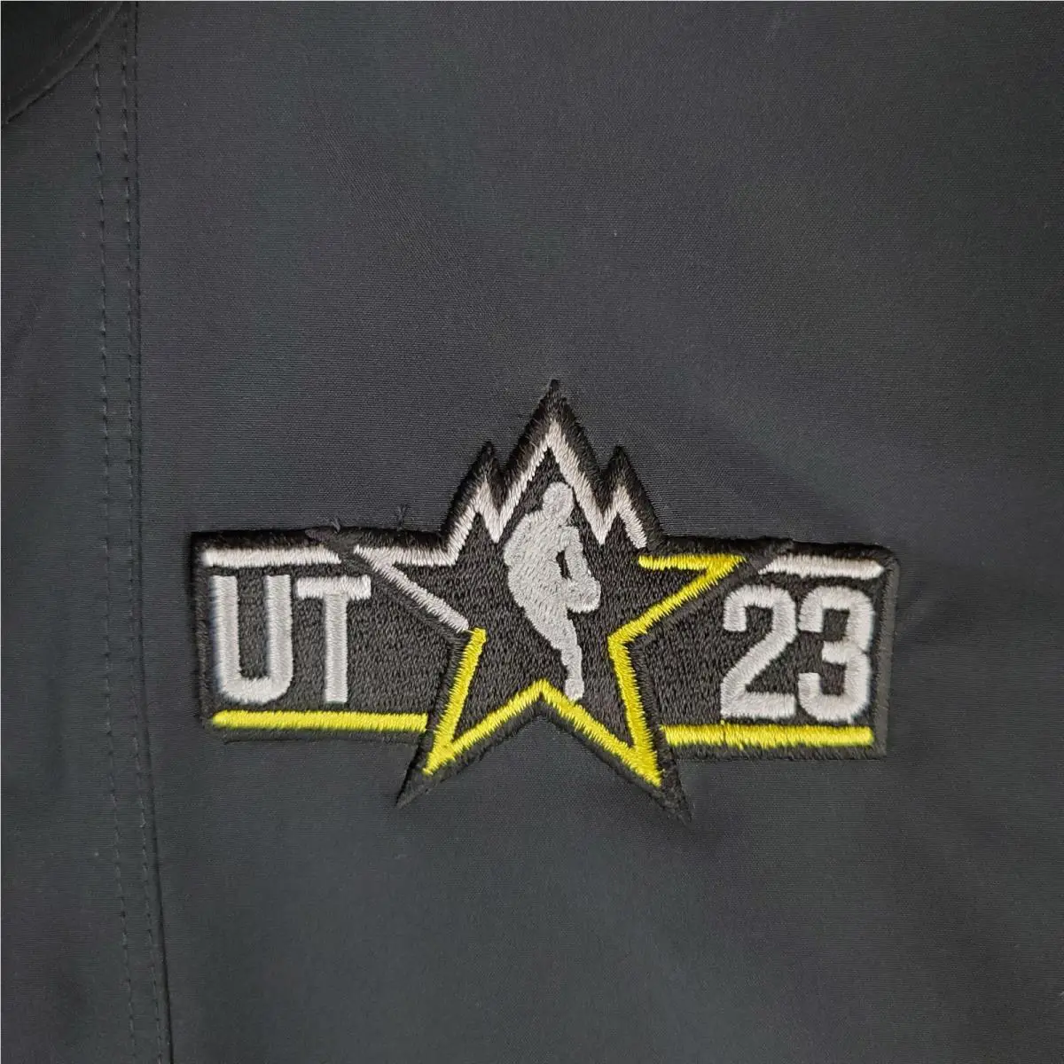 Nike clothing - golf casual jacket coat windbreaker swoosh nike fit full zip waterproof windproof vintage performance sportswear wicking breathable 2023 nba all star game storm fit advanvced goretex gore tex salt - Black 6