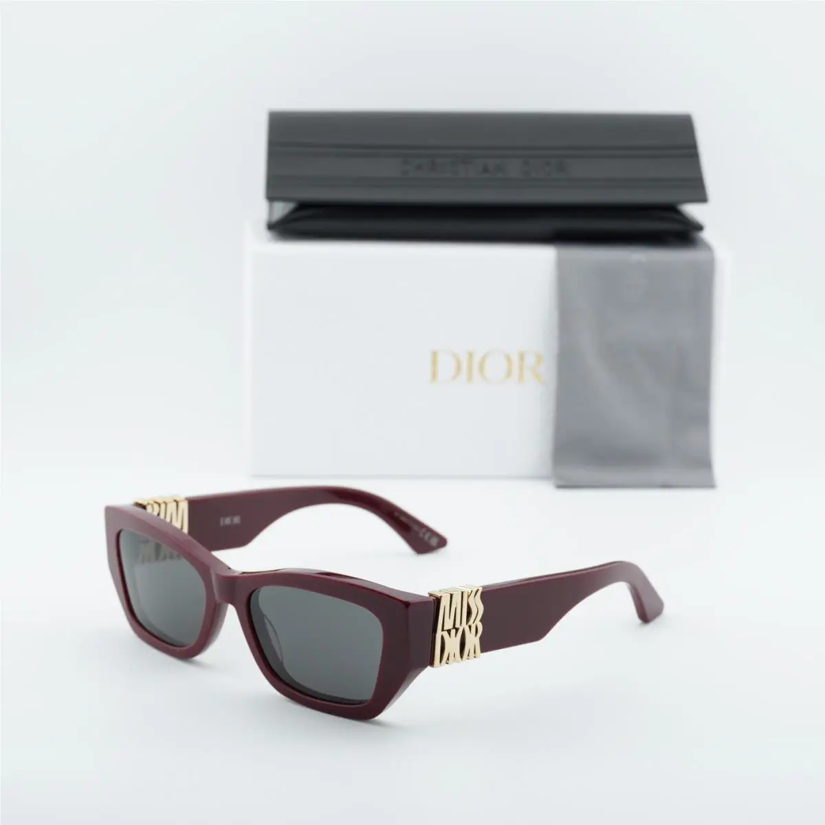 Missdior S1I 94A0 Red/grey 55-18-140 Sunglasses by Dior