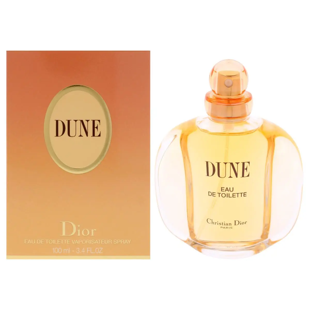 2 Pack Dune by Christian  For Women - 3.4 oz Edt Spray by Dior