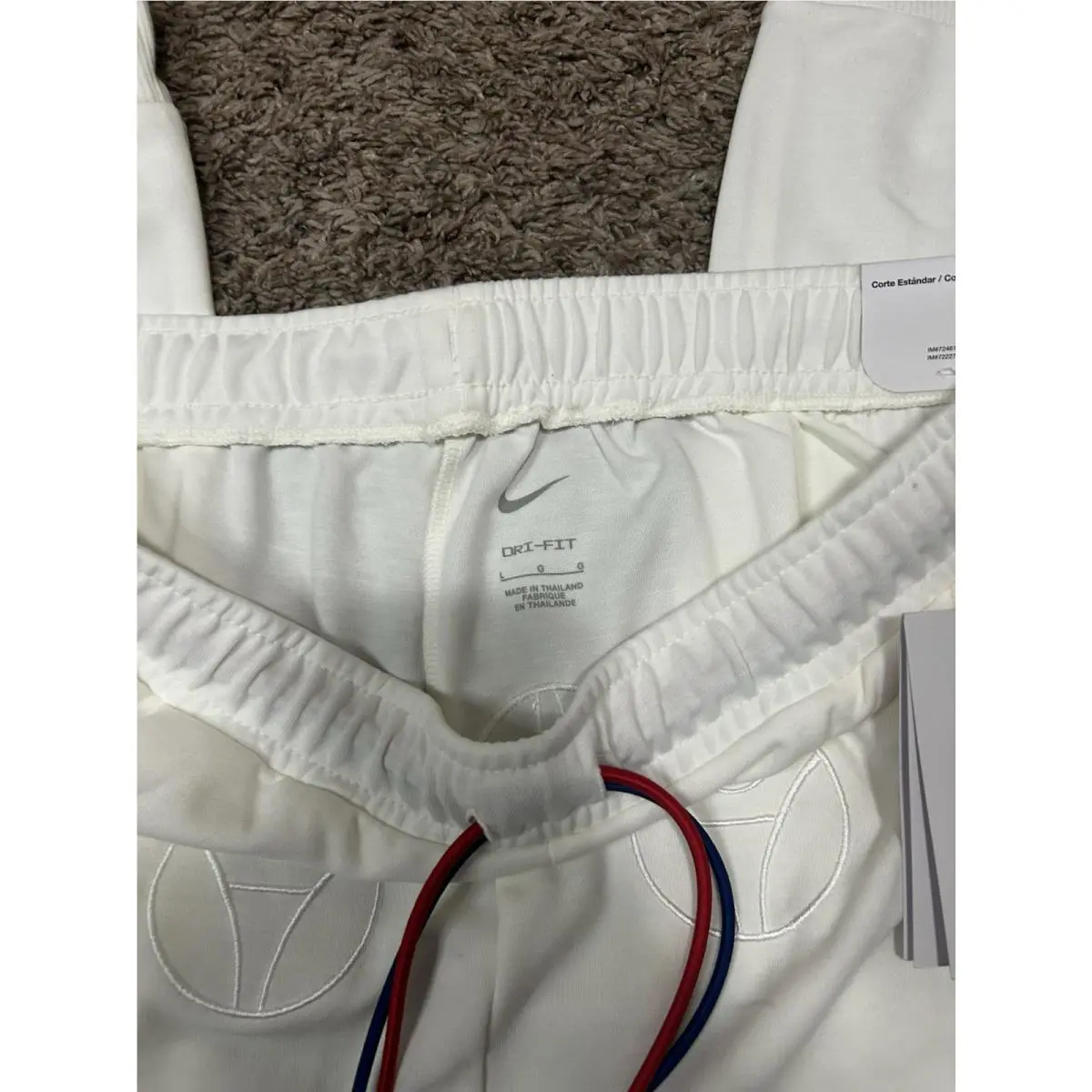 Nike clothing - Nike Paris Saint-Germain - Paris - dx5691-133 - Sail White (UPC: 196149778228) 4