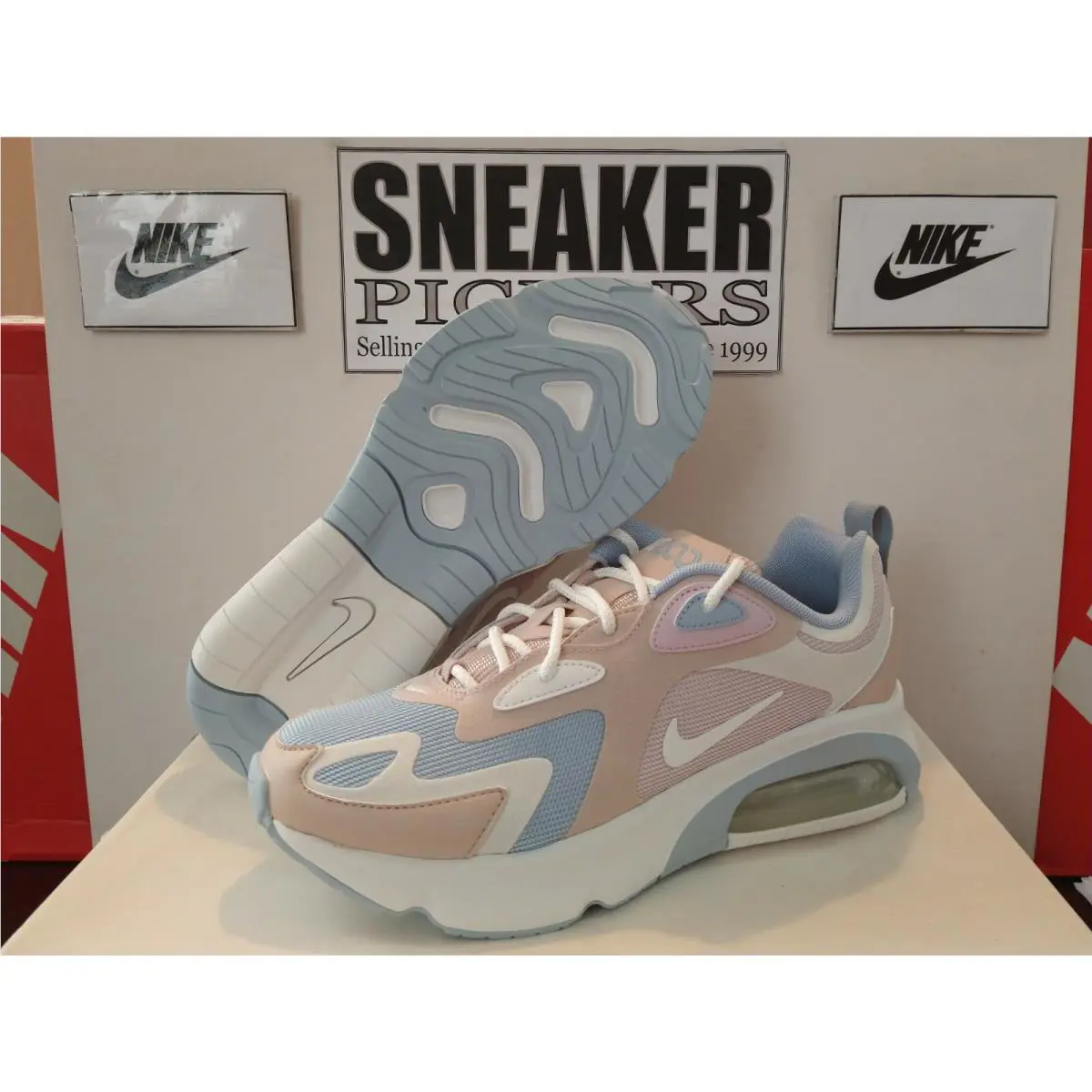 Nike shoes - Nike Air Max 200 - Air Max - CI3867 600 - Barely Rose / Stone - Summit White (UPC: 193654140694) 0
