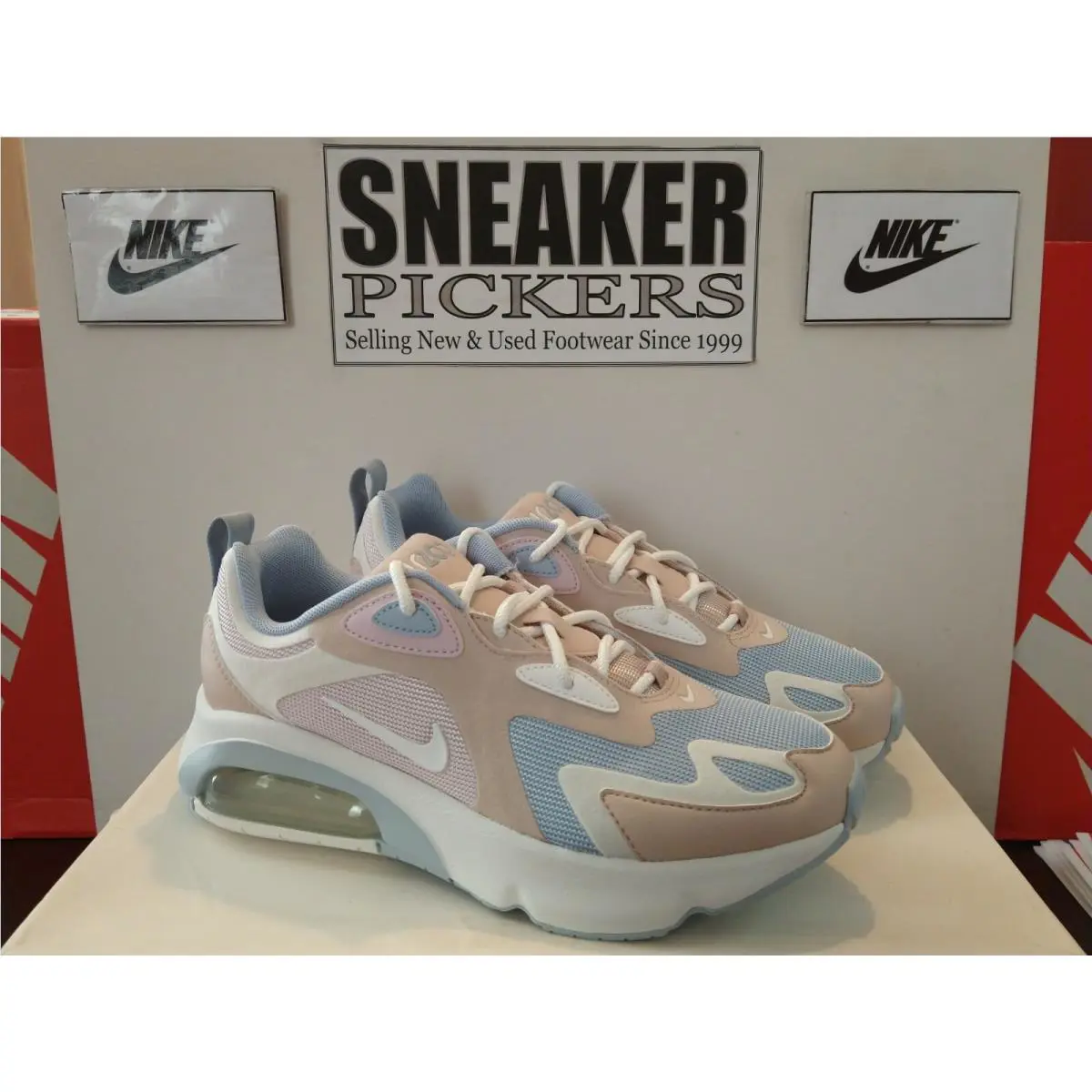 Nike shoes - Nike Air Max 200 - Air Max - CI3867 600 - Barely Rose / Stone - Summit White (UPC: 193654140694) 2