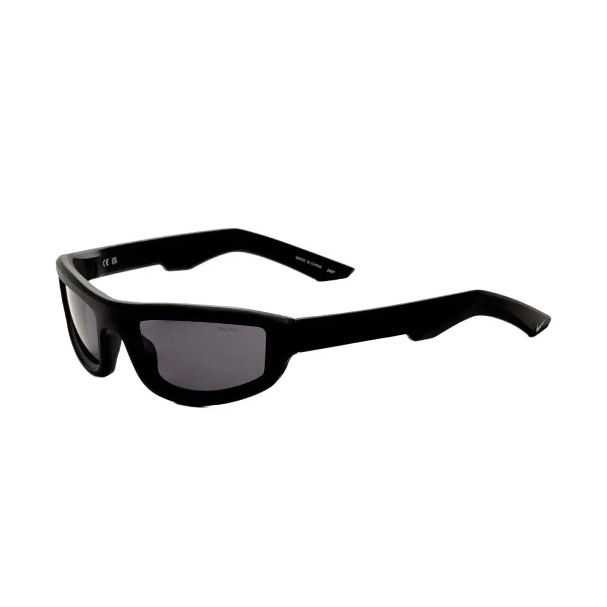 Nike Men`s Lucent Flash 56 mm Matte Black Sunglasses EV24050-010
