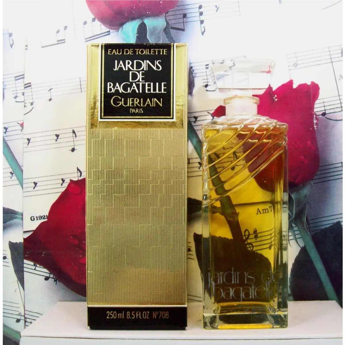Guerlain Jardins de Bagatelle Vintage For Women Eau de Toilette 8.5 oz