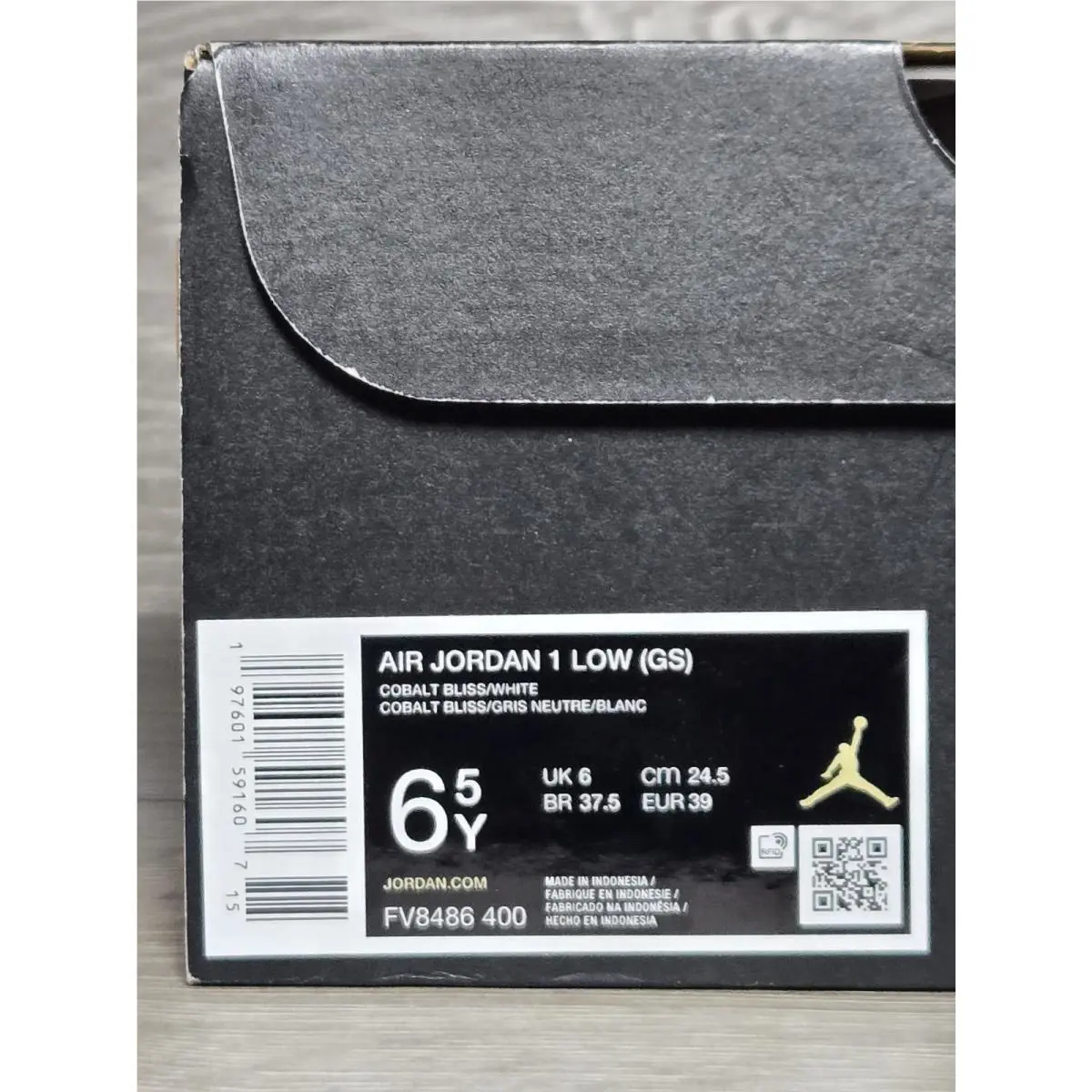 Nike shoes - Air Jordan 1 Low - Air Low - FV8486 400 - Blue 5