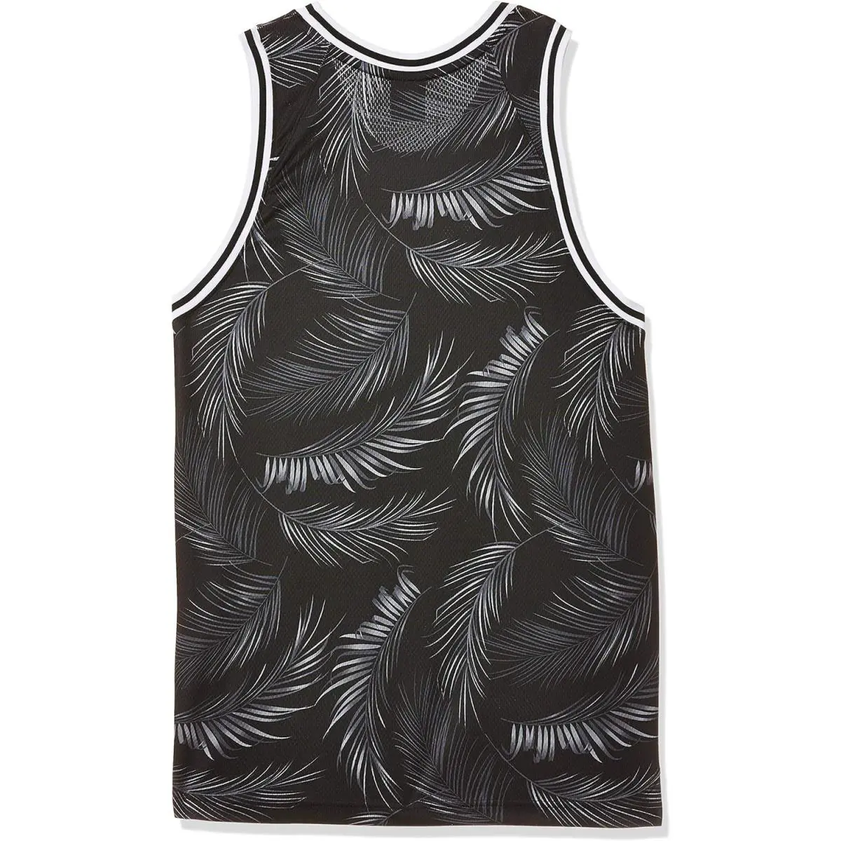 Nike clothing - DNA Floral  Dri-Fit Basketball Jersey - Black, Nike Number: 010 (UPC: 888407327995) 1