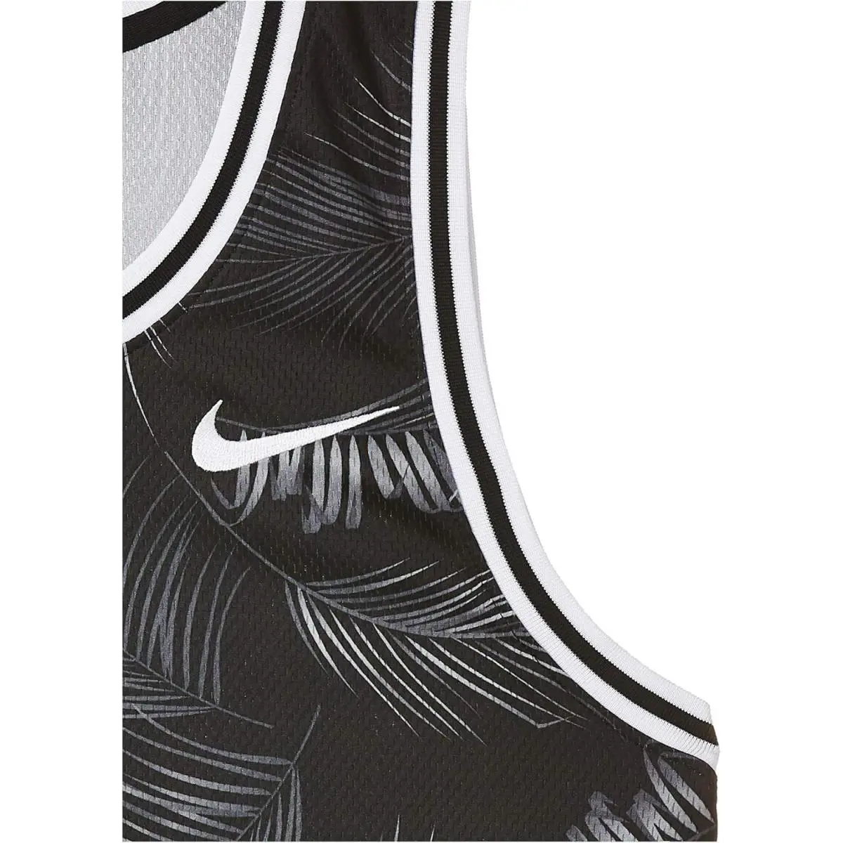 Nike clothing - DNA Floral  Dri-Fit Basketball Jersey - Black, Nike Number: 010 (UPC: 888407327995) 2