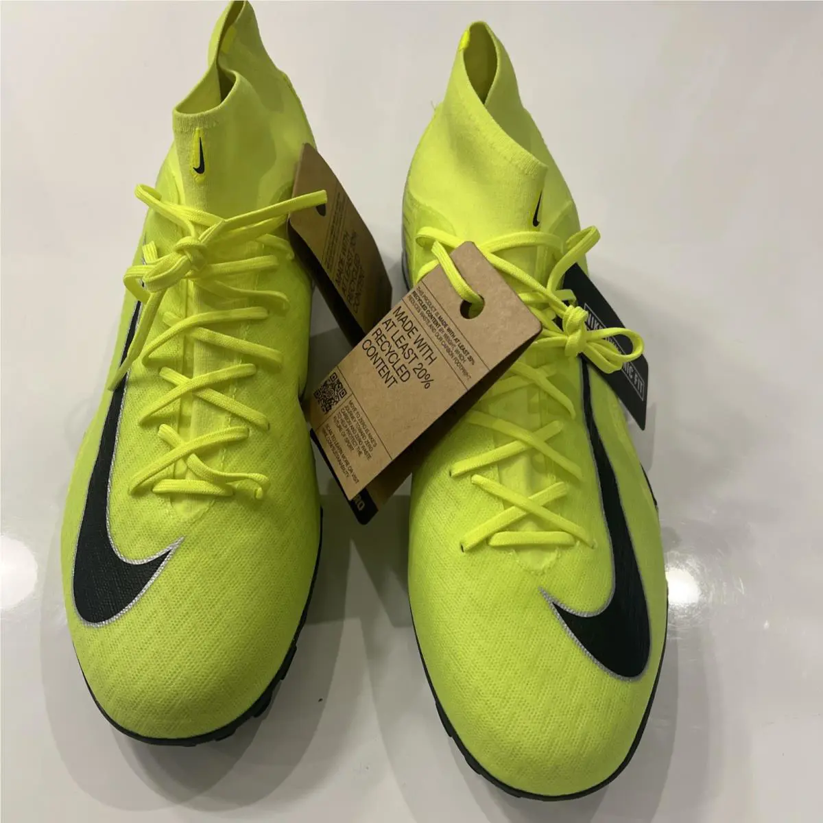 Nike shoes - Nike Zoom Mercurial Superfly 10 Academy TF - FQ8331-700 - Volt / Black (UPC: 197600872493) 9