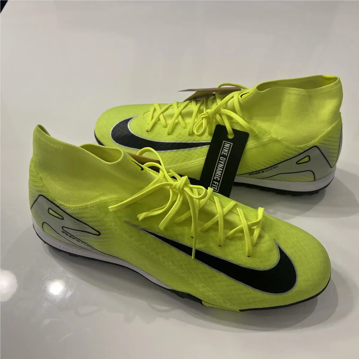 Nike shoes - Nike Zoom Mercurial Superfly 10 Academy TF - FQ8331-700 - Volt / Black (UPC: 197600872493) 8