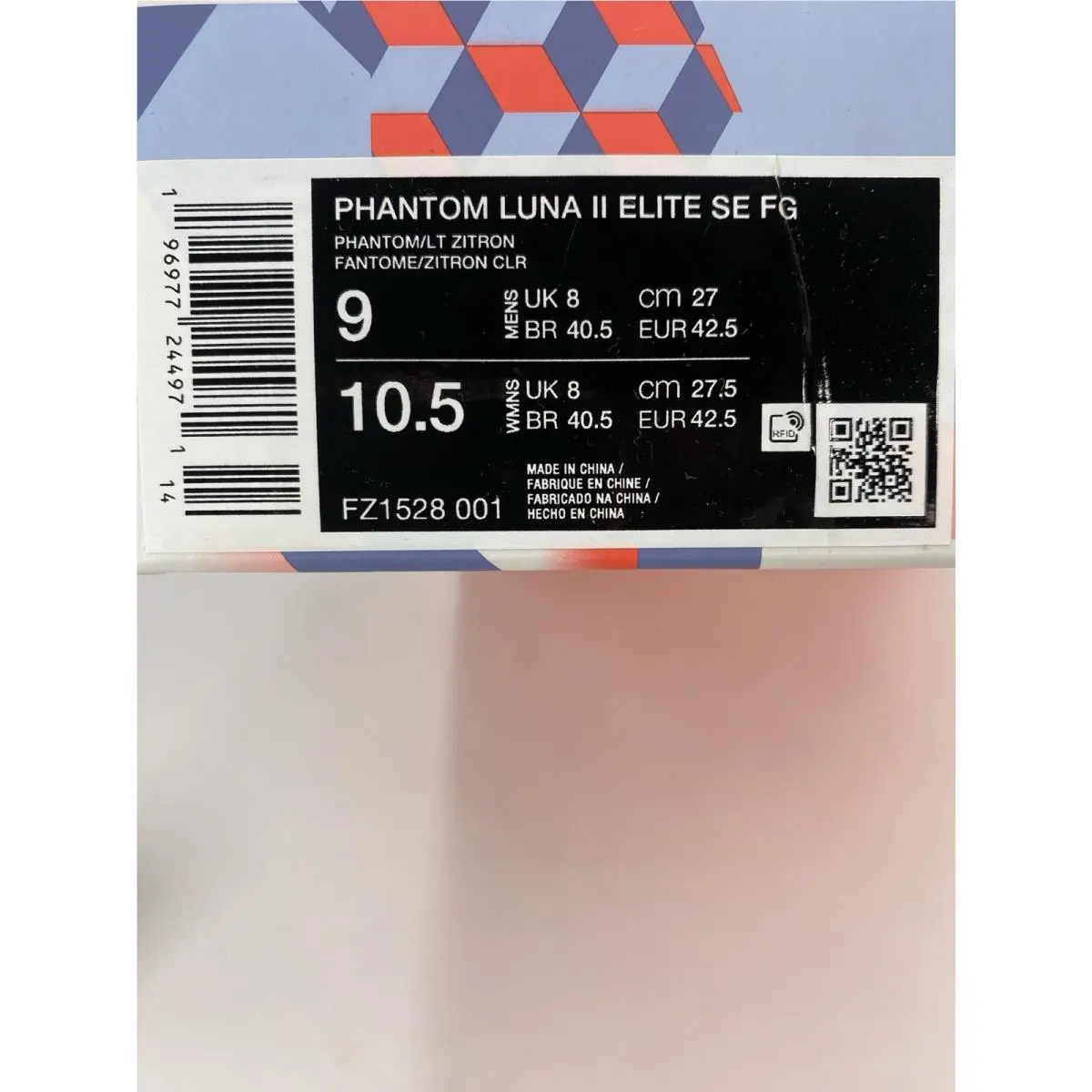 Nike shoes - Nike Phantom Luna - Phantom Luna - FZ1528-001 - Phantom/LT Zitron (UPC: 196977244971) 9