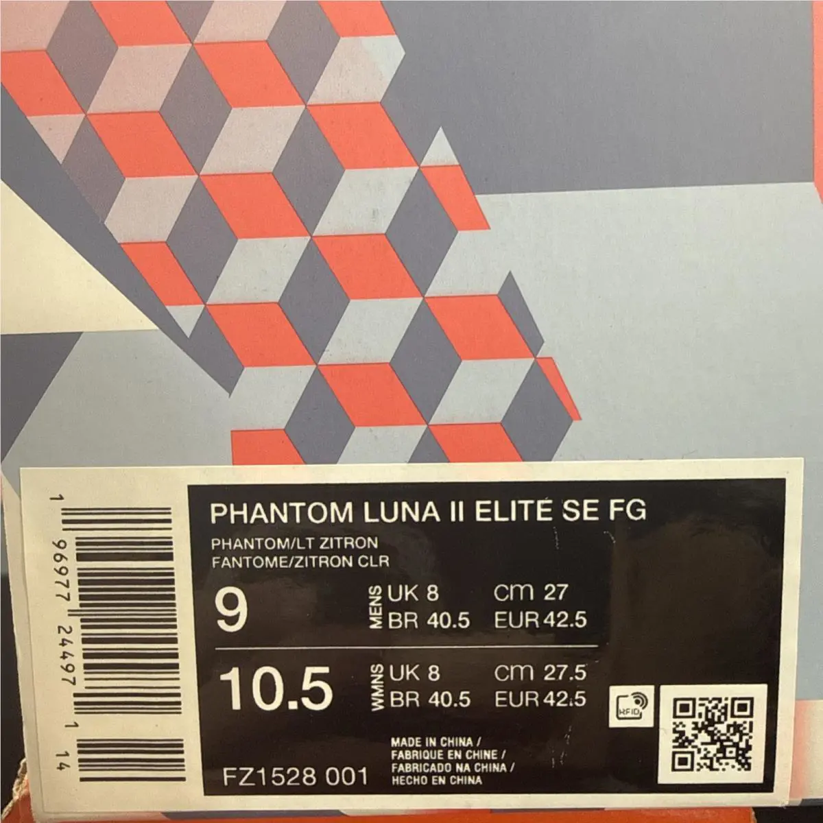 Nike shoes - Nike Phantom Luna - Phantom Luna - FZ1528-001 - Phantom/LT Zitron (UPC: 196977244414) 7