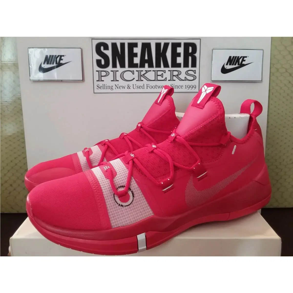 Nike shoes - Nike Kobe A.D. TB Promo - AT3874 603 - University Red / Metallic Silver (UPC: 191886039045) 5