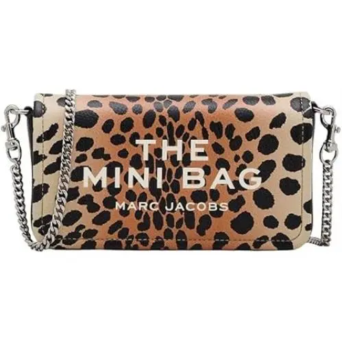 Marc Jacobs The Cheetah Leather Chain Mini Bag - Black Multi 2R4SMN002S02-002