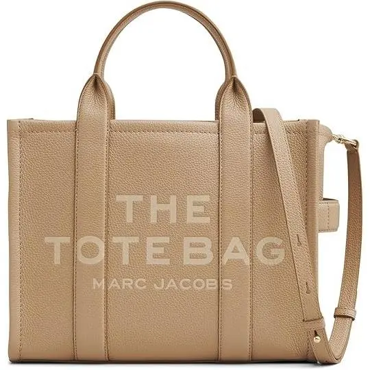 Marc Jacobs The Leather Medium Tote Bag - Camel H004L01PF21-230