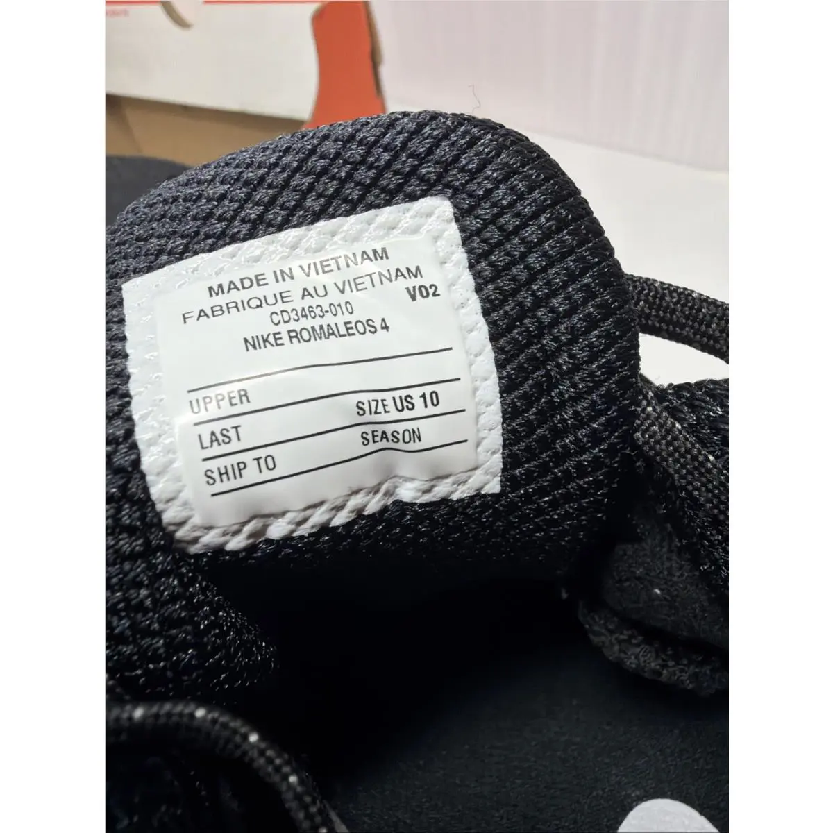 Nike shoes - CD3463 010 - Black/Black/White (UPC: 0193154364408) 8
