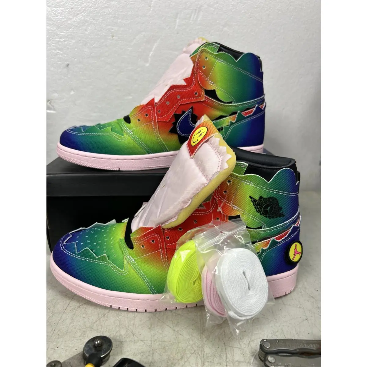 Nike shoes - Air Jordan 1 - Air - Multicolor 7