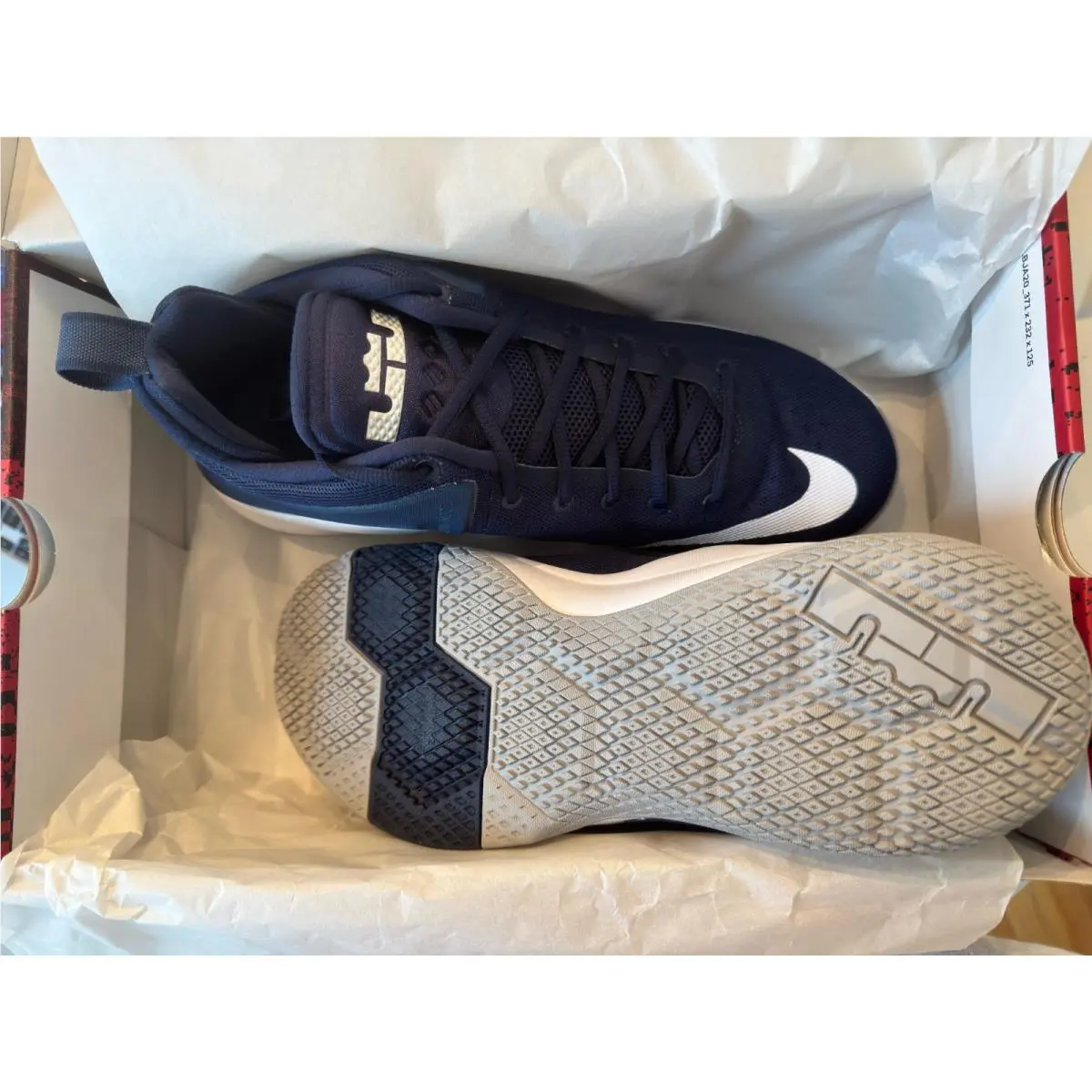 Nike shoes - Nike LeBron Zoom - LeBron Zoom - 852439-404 - Blue 1
