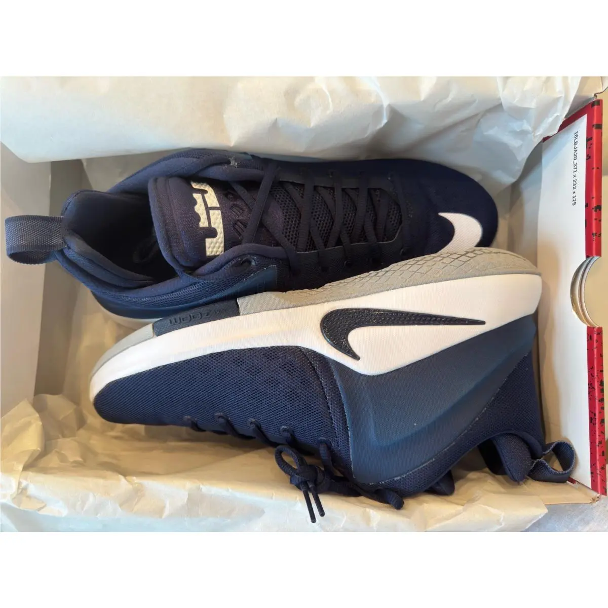 Nike shoes - Nike LeBron Zoom - LeBron Zoom - 852439-404 - Blue 2