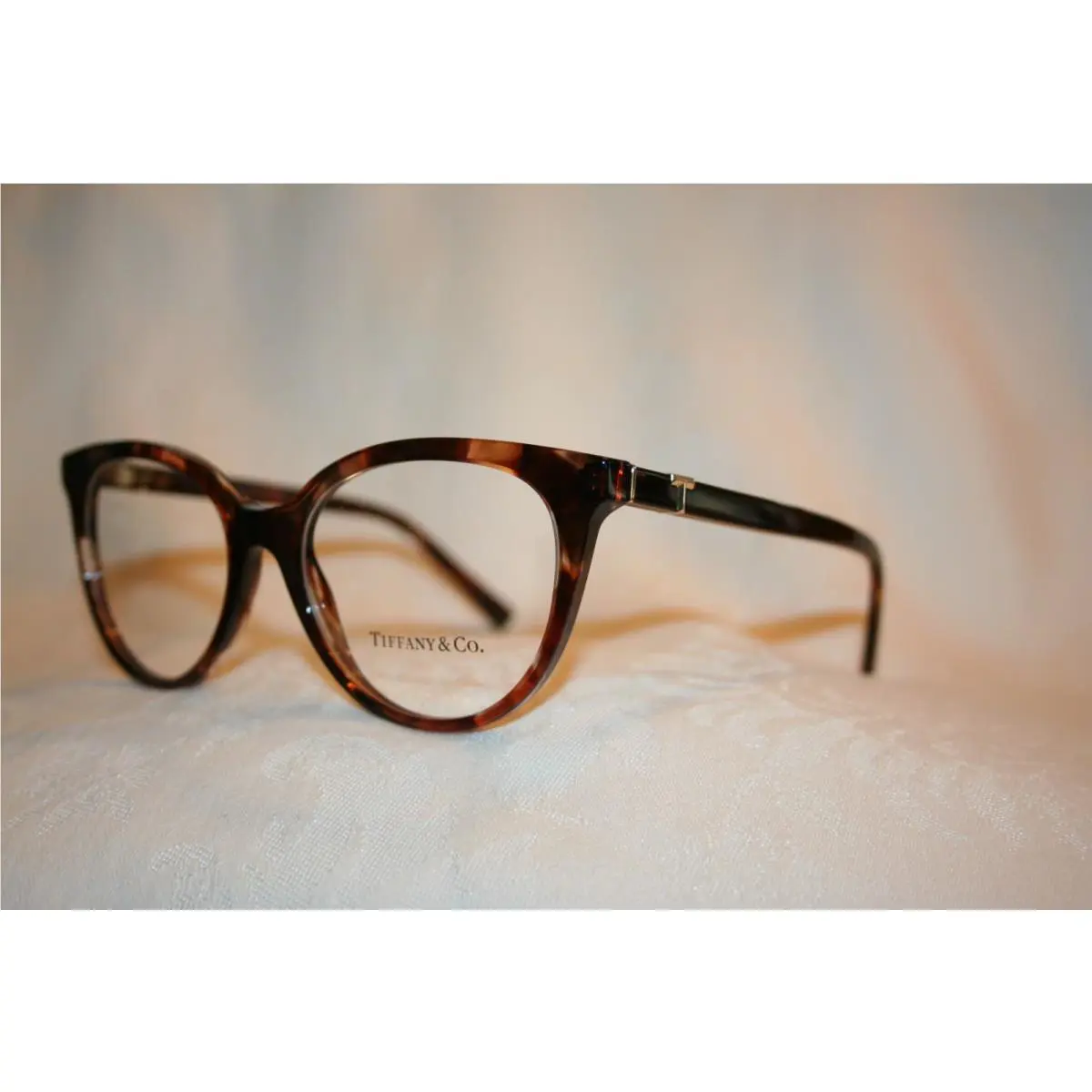 Tiffany CO Eyeglasses TF2277 Spotted Brown Havana 8421 53-17-140