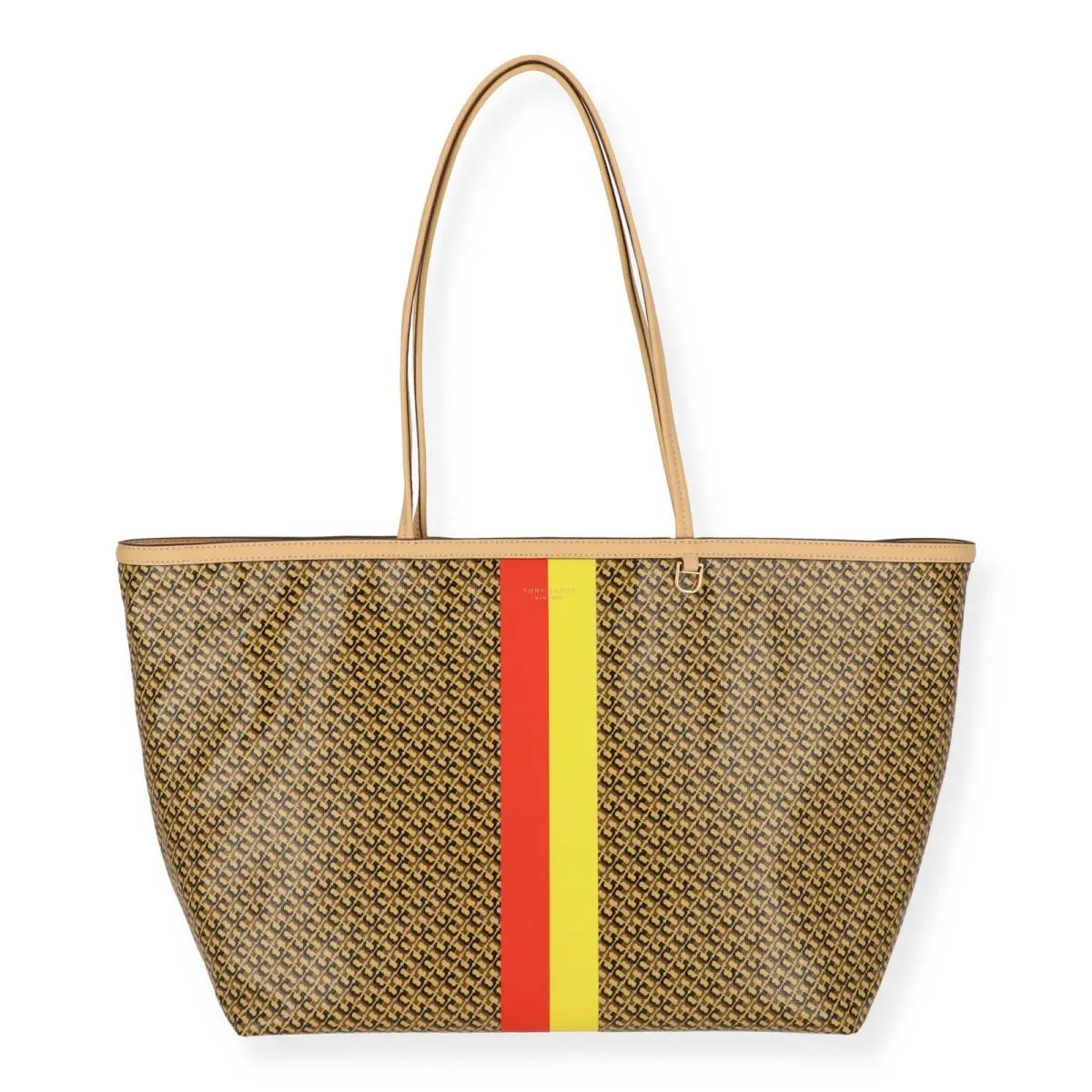 Tory Burch Womens Tan Tote