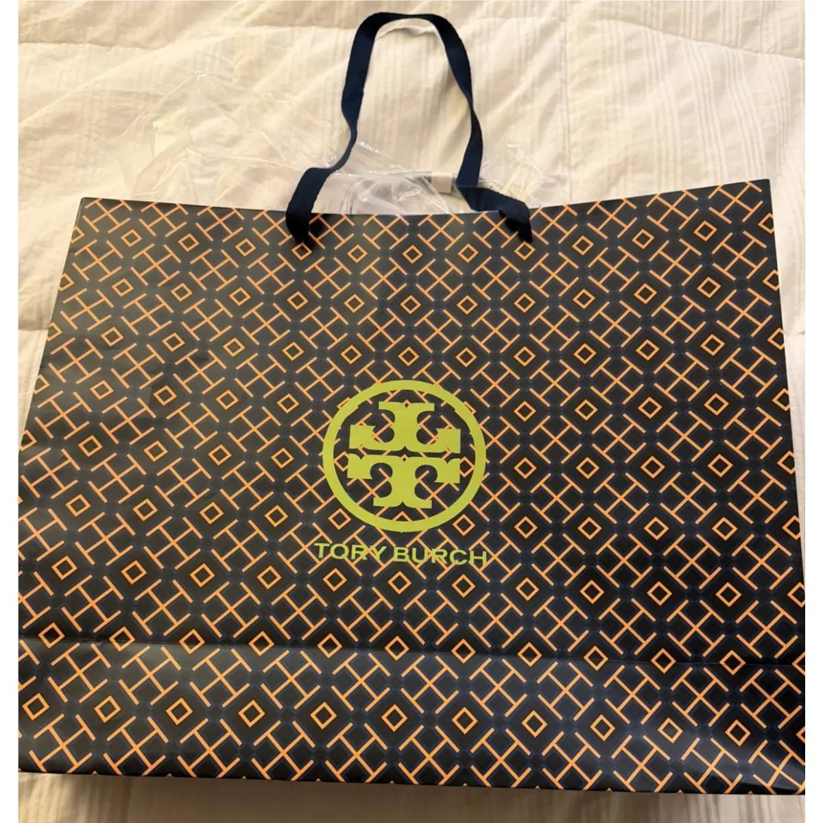 Tory Burch Britten Pebbled Leather Tote Bag Black 162817