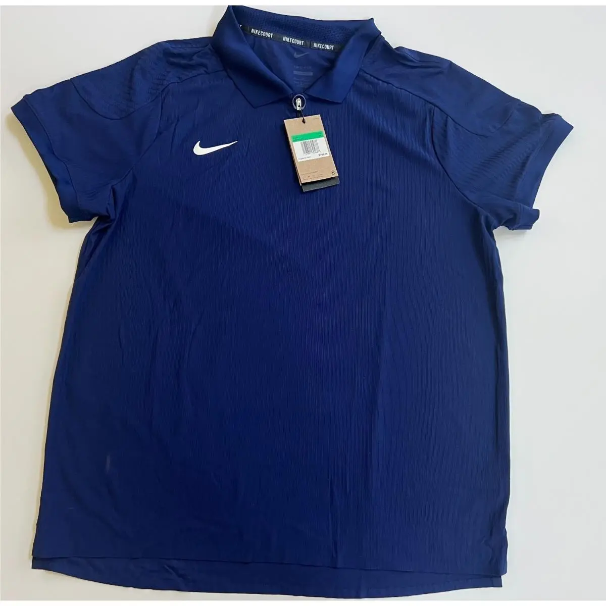 Nike Court Dri-fit Adv Slim Fit Tennis Textured Polo Shirt HQ0792-492 Men’s XL