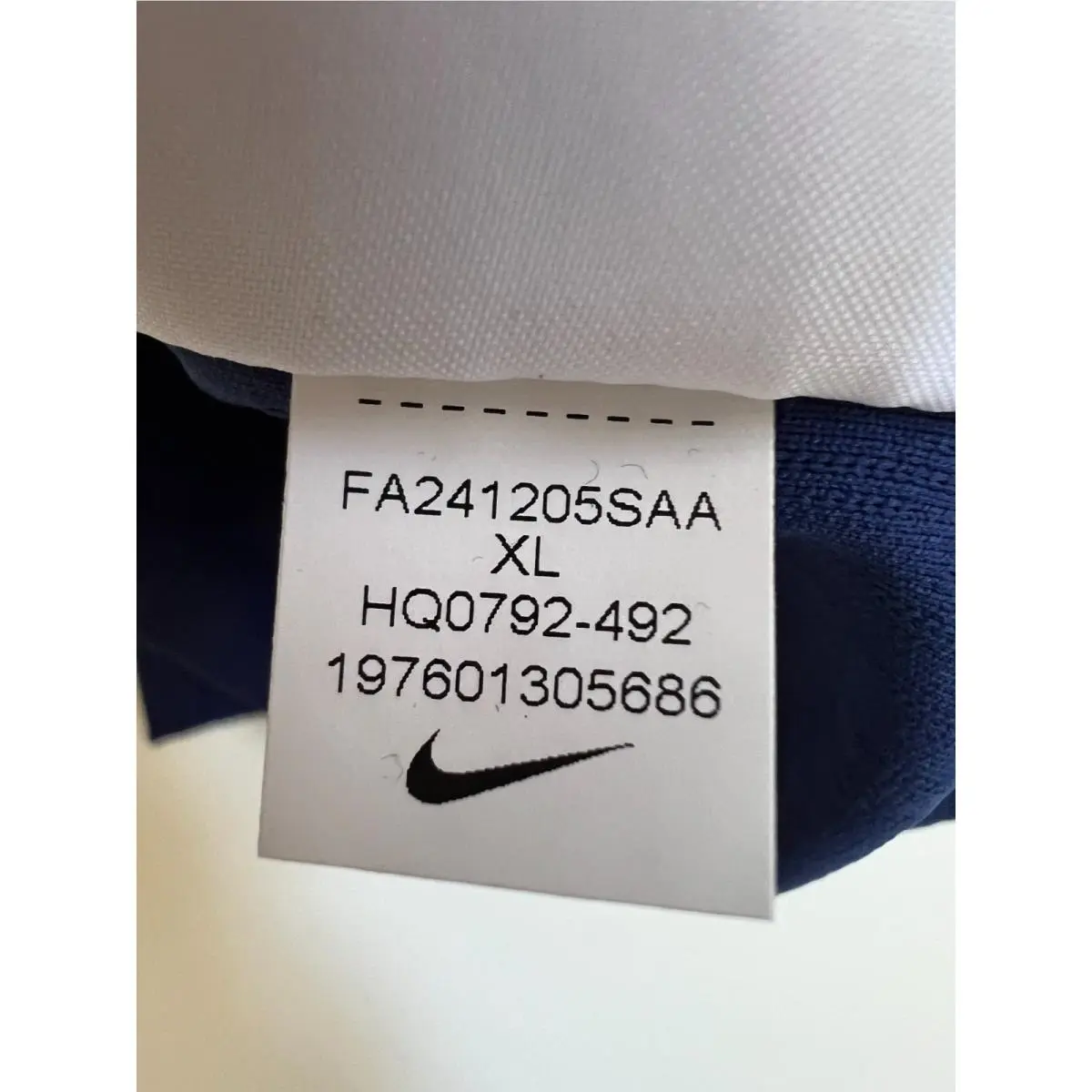 Nike clothing - Nike Dri-Fit - HQ0792-492 - Blue (UPC: 197601305686) 2
