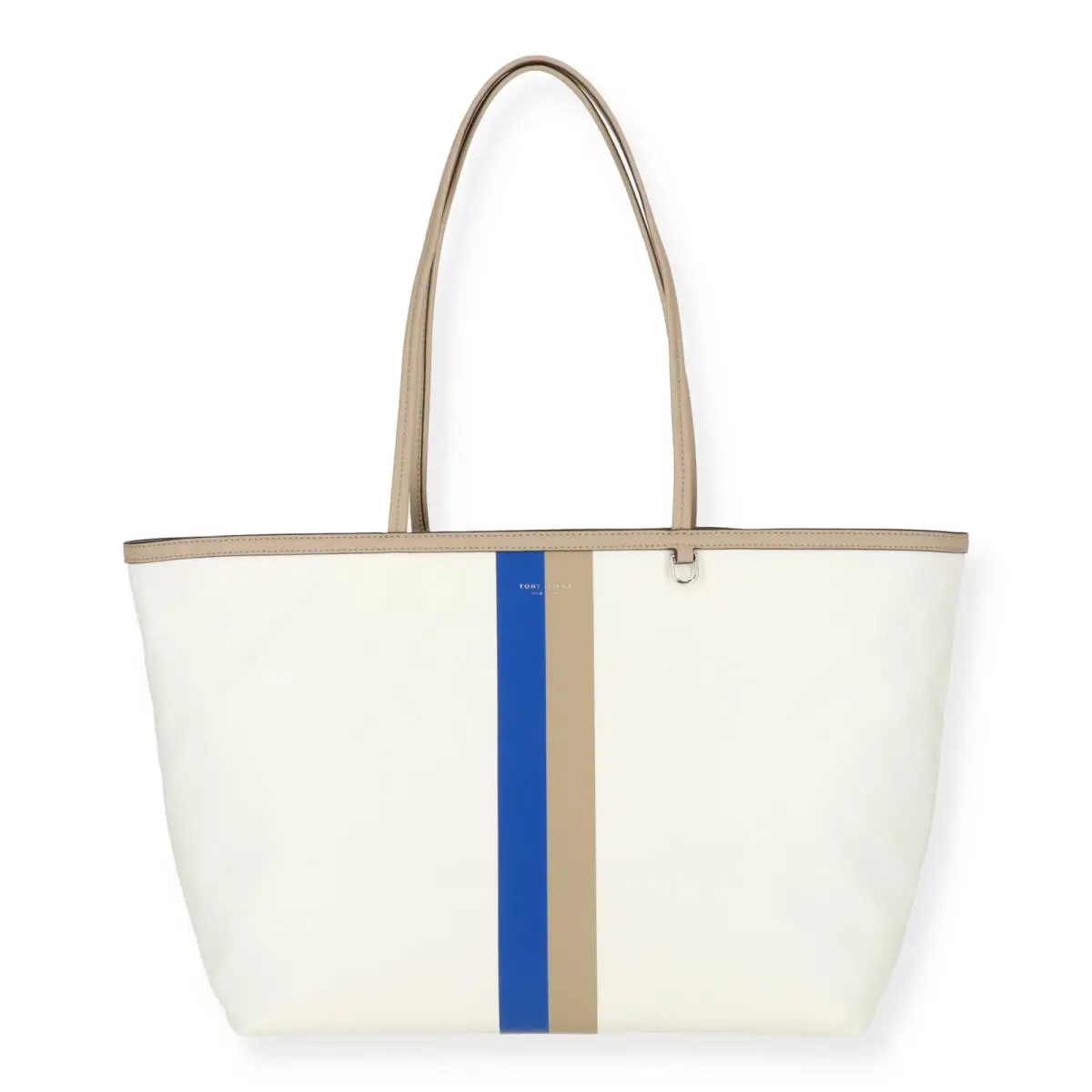 Tory Burch Womens White Tote - Exterior: WHITE