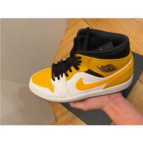Nike shoes - Nike Air Jordan 1 - Air - Multicolor, Manufacturer: Taxi/White-Black 2