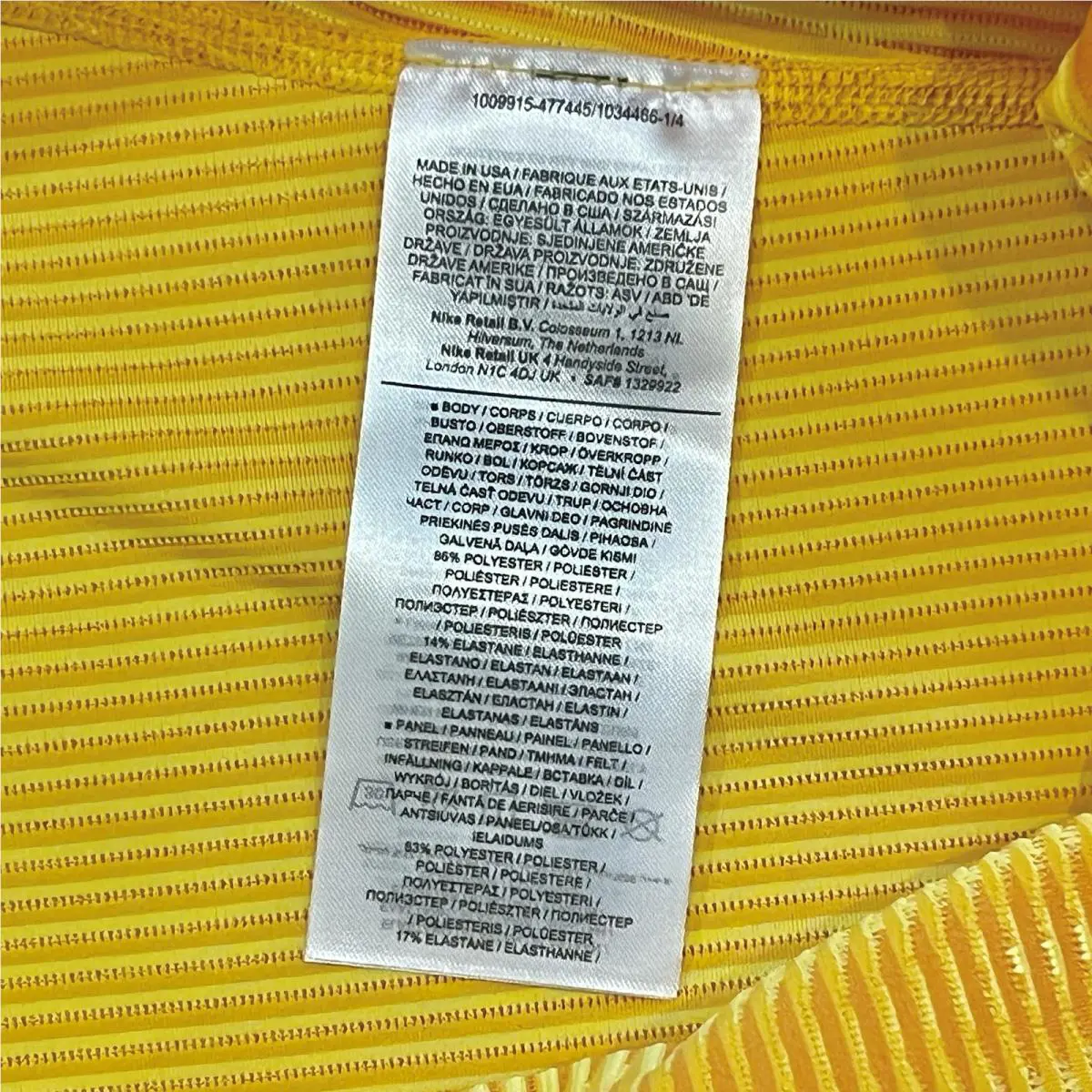 Nike clothing - Olympic - Olympic - CU1842812 - Orange 5
