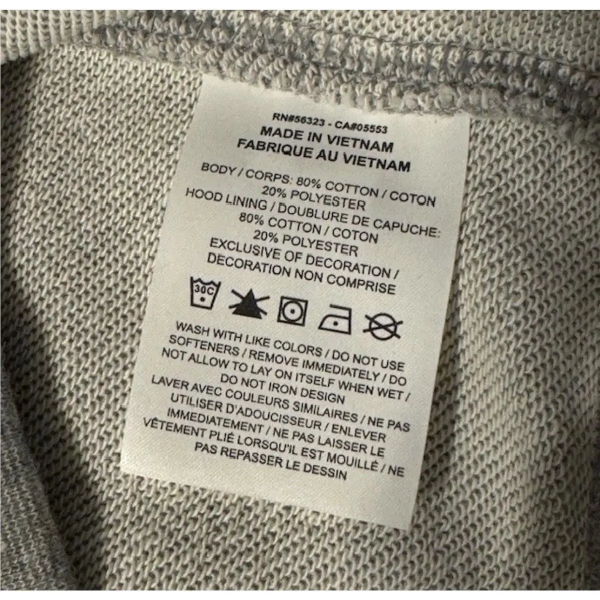 Nike clothing - CZ0439-063 - CZ0439-063 - Gray, Manufacturer: Grey 5