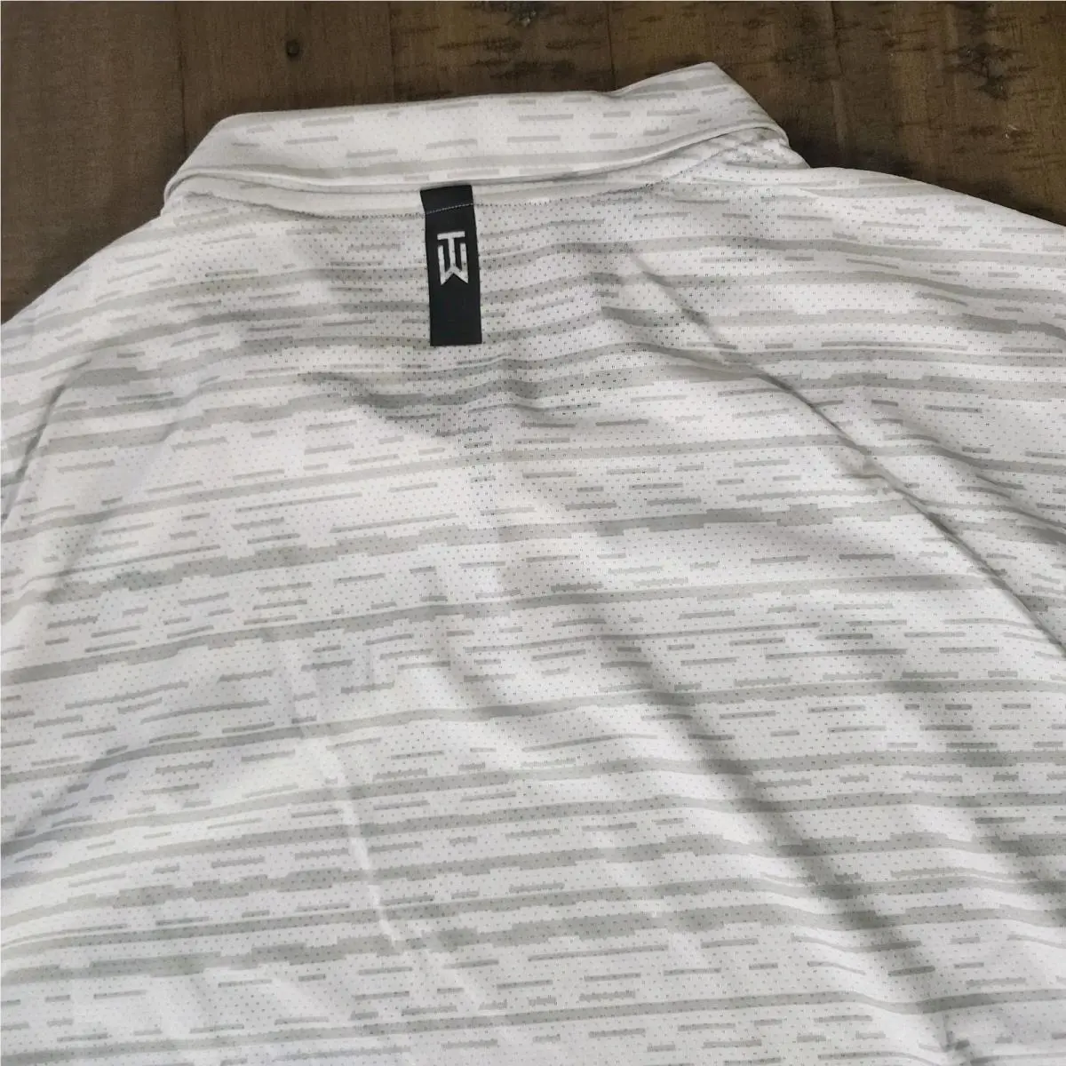 Nike clothing - Tiger Woods Dri Fit ADV Polo - Photon Dust White 6