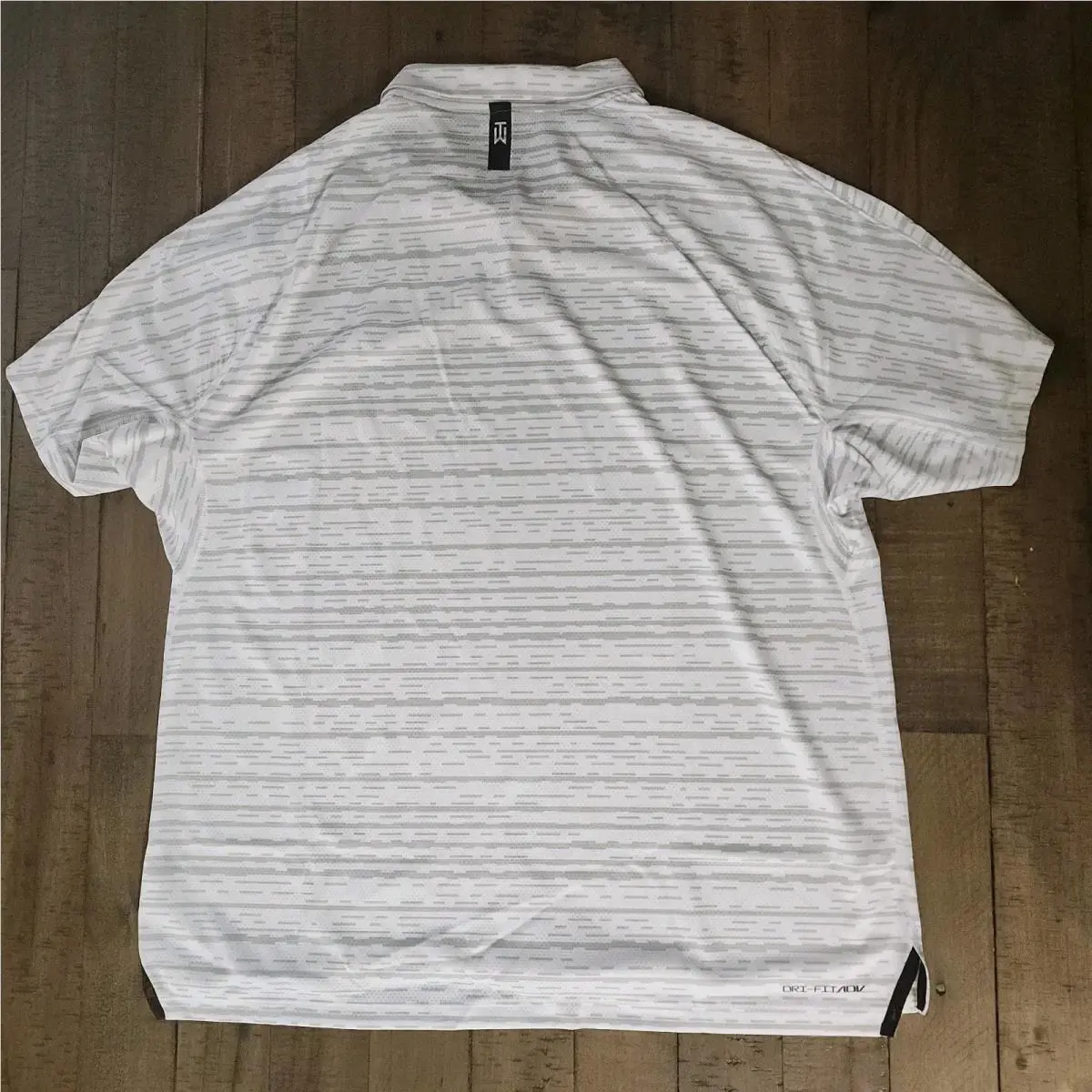Nike clothing - Tiger Woods Dri Fit ADV Polo - Photon Dust White 7