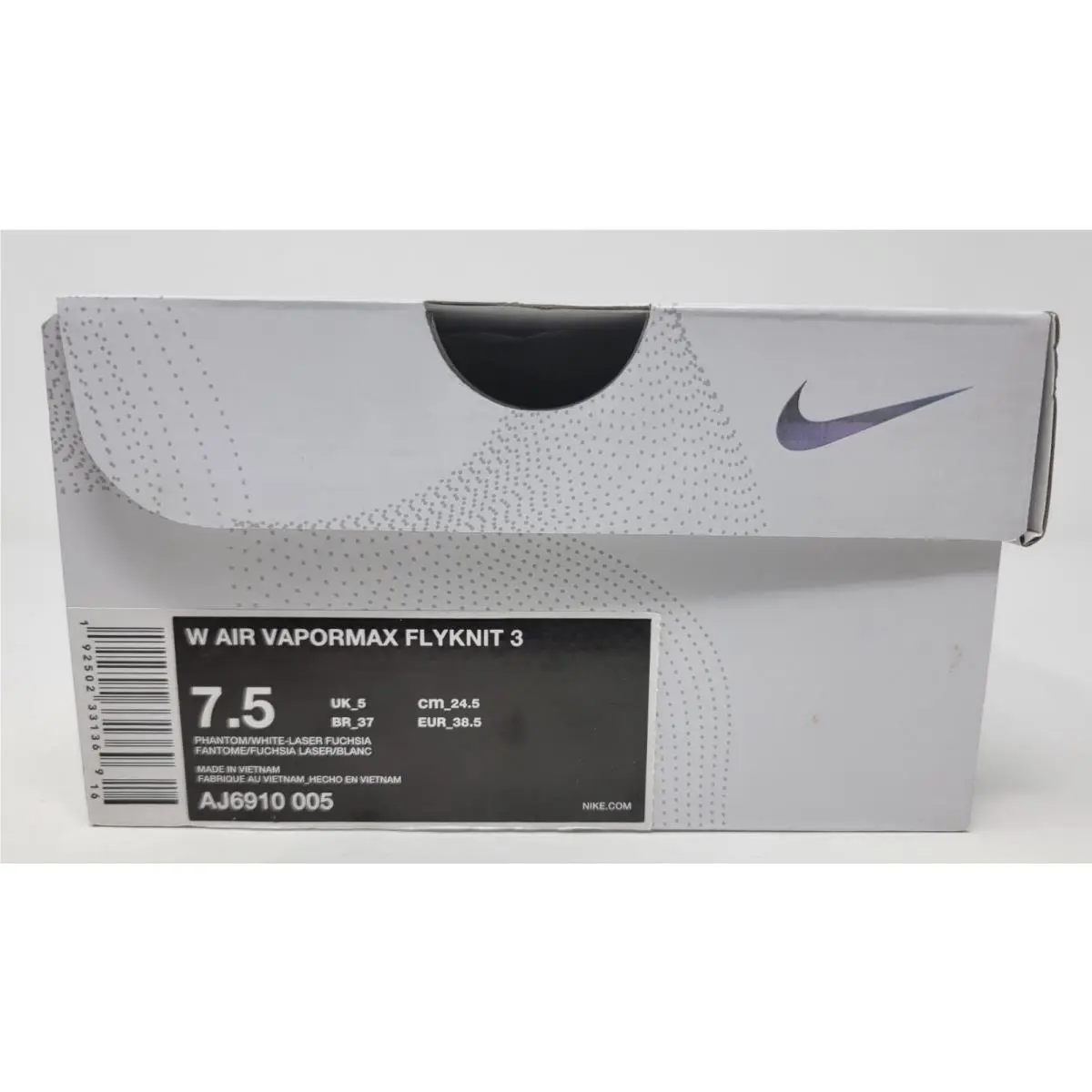 Nike shoes - Nike Air VaporMax Flyknit 3 - AJ6910-005 - Pink (UPC: 192502331369) 6