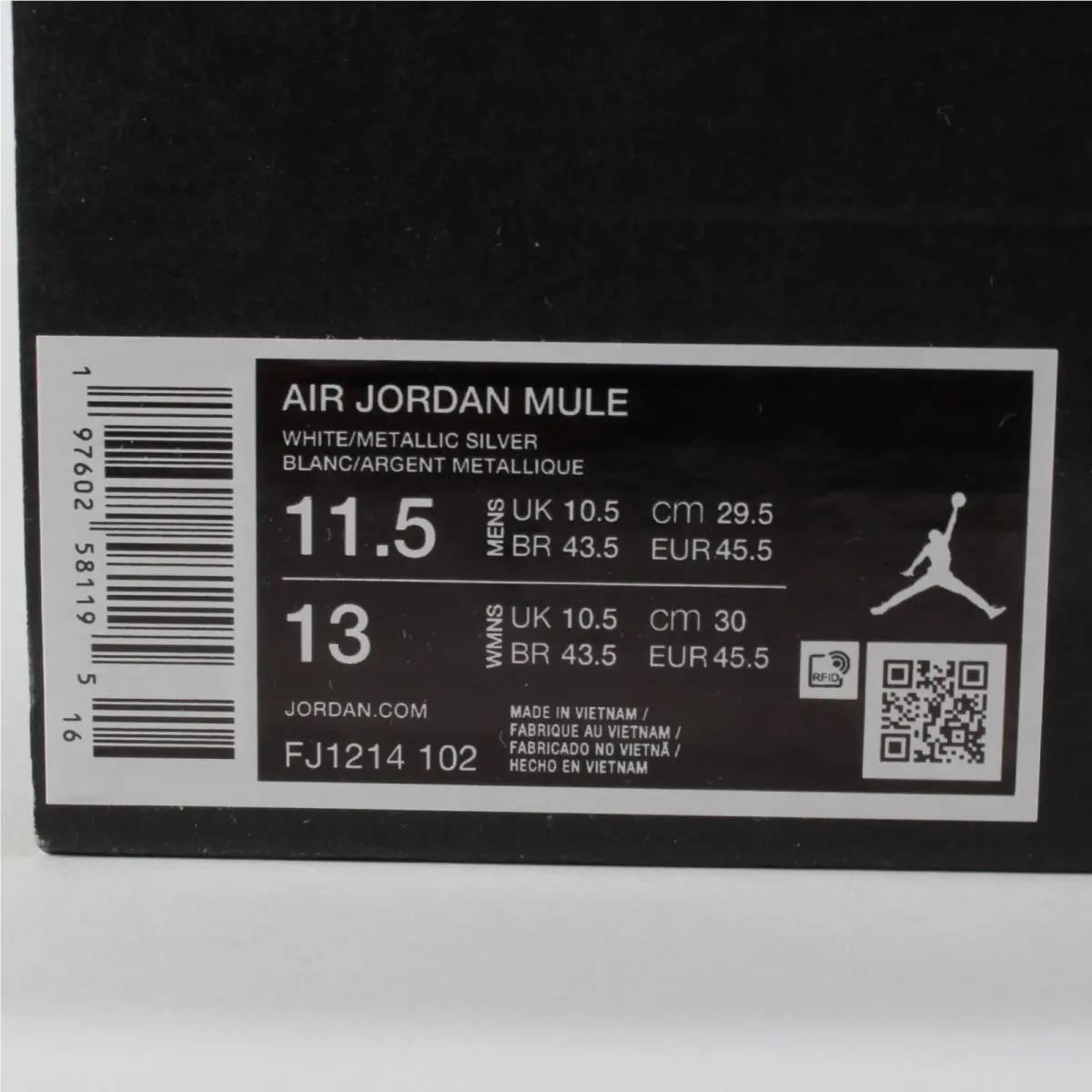 Nike shoes - Air Jordan 1 - Air - fj1214-003 - White 11
