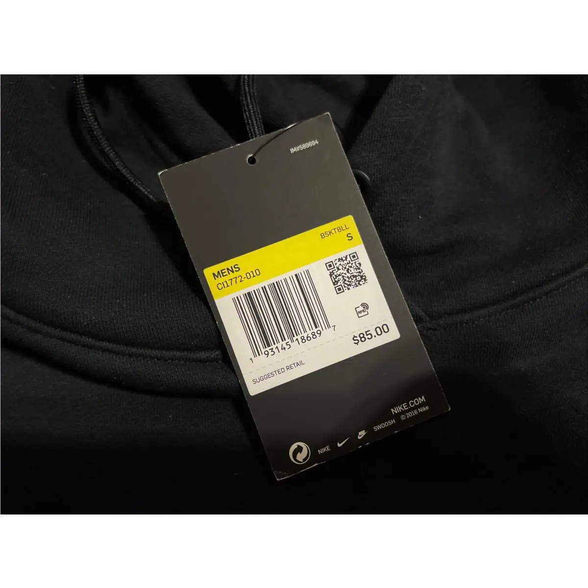 Nike clothing - CI1772 - CI1772 - Black (UPC: 193145187016) 2
