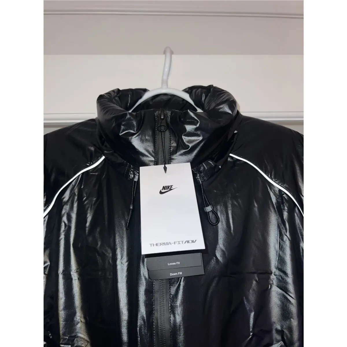 Nike clothing - Nike Tech Bubble Jacket - Tech Bubble Jacket - Black (UPC: 198482468590) 14