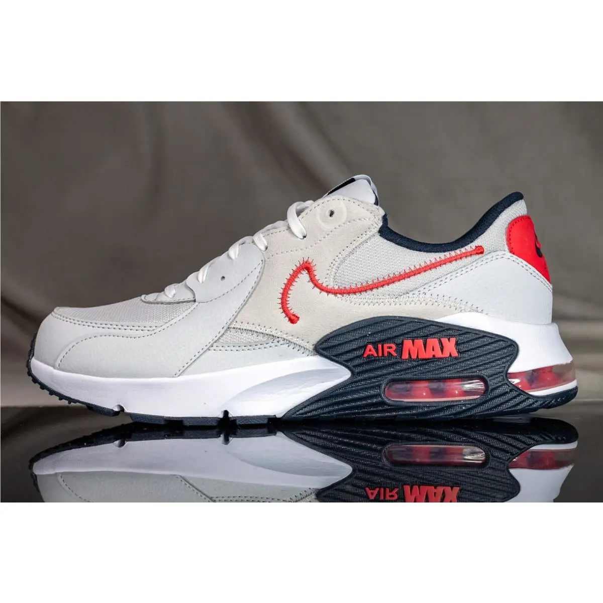 Nike shoes - Nike Air Max Excee - Air Max Excee - DZ0795 - PHONTON DUST/ TRACK RED (UPC: 196607814819) 1