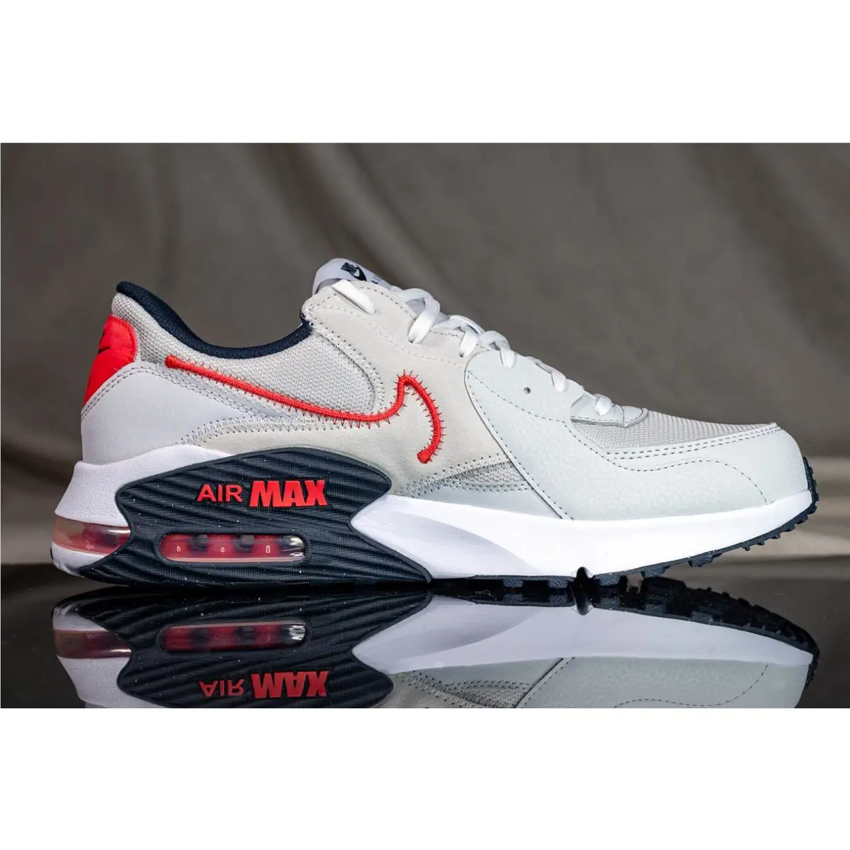Nike shoes - Nike Air Max Excee - Air Max Excee - DZ0795 - PHONTON DUST/ TRACK RED (UPC: 196607814819) 2
