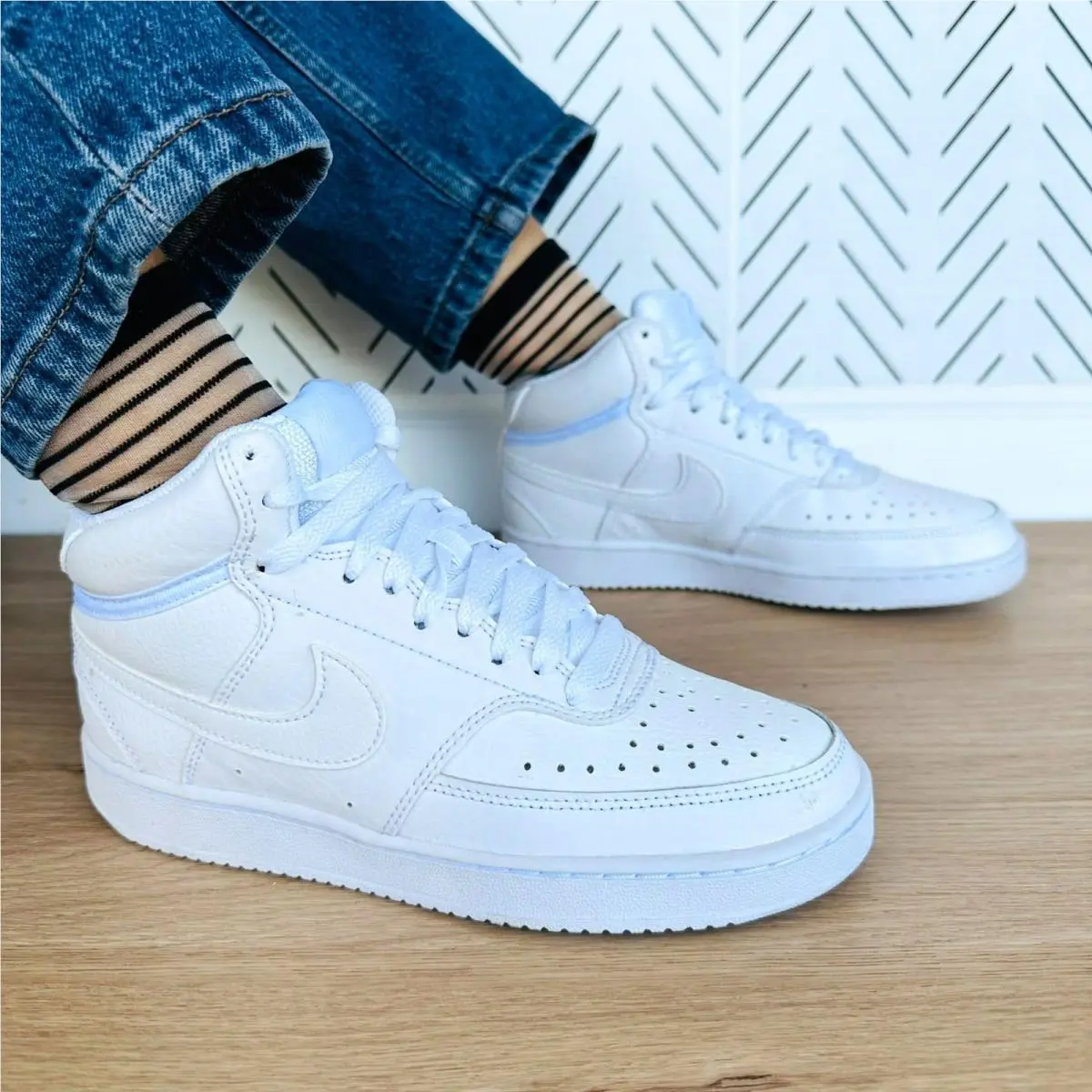 Nike shoes - Nike Court Vision - Court Vision - CD5466-100 - White 0