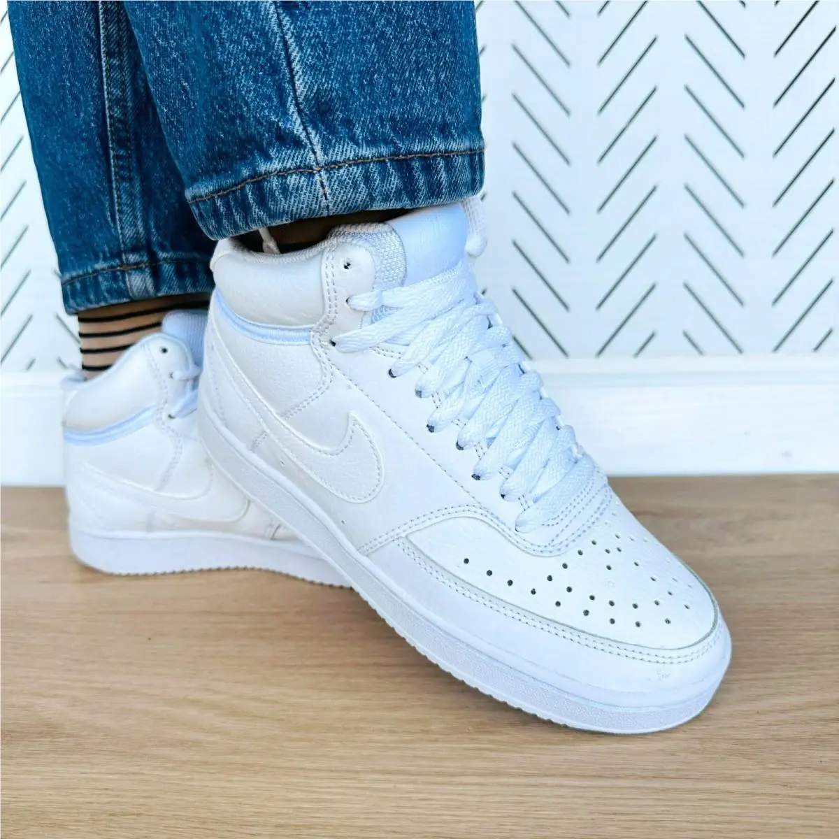 Nike shoes - Nike Court Vision - Court Vision - CD5466-100 - White 2